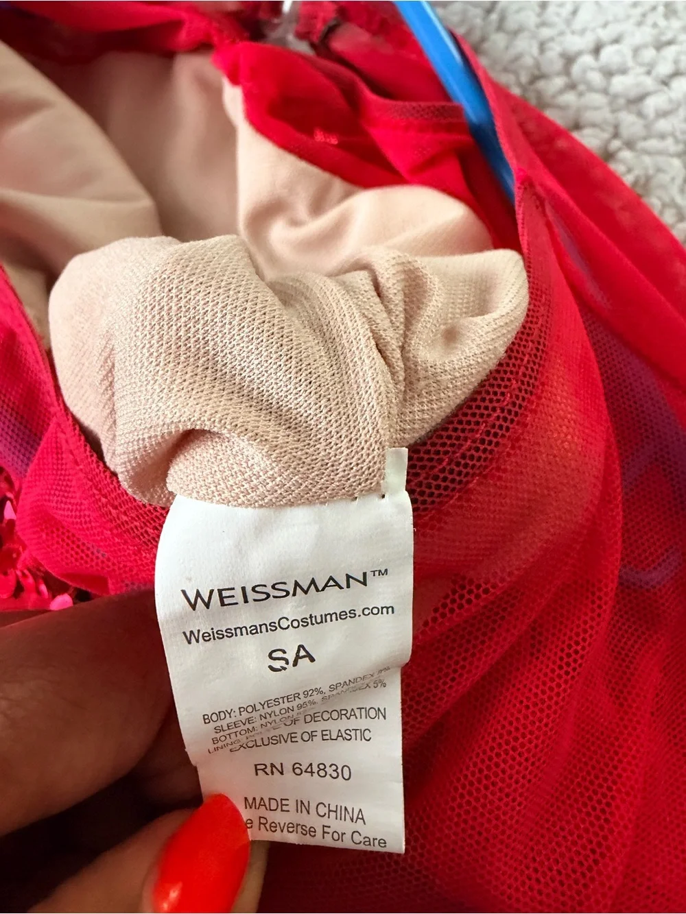 Weissman bright red